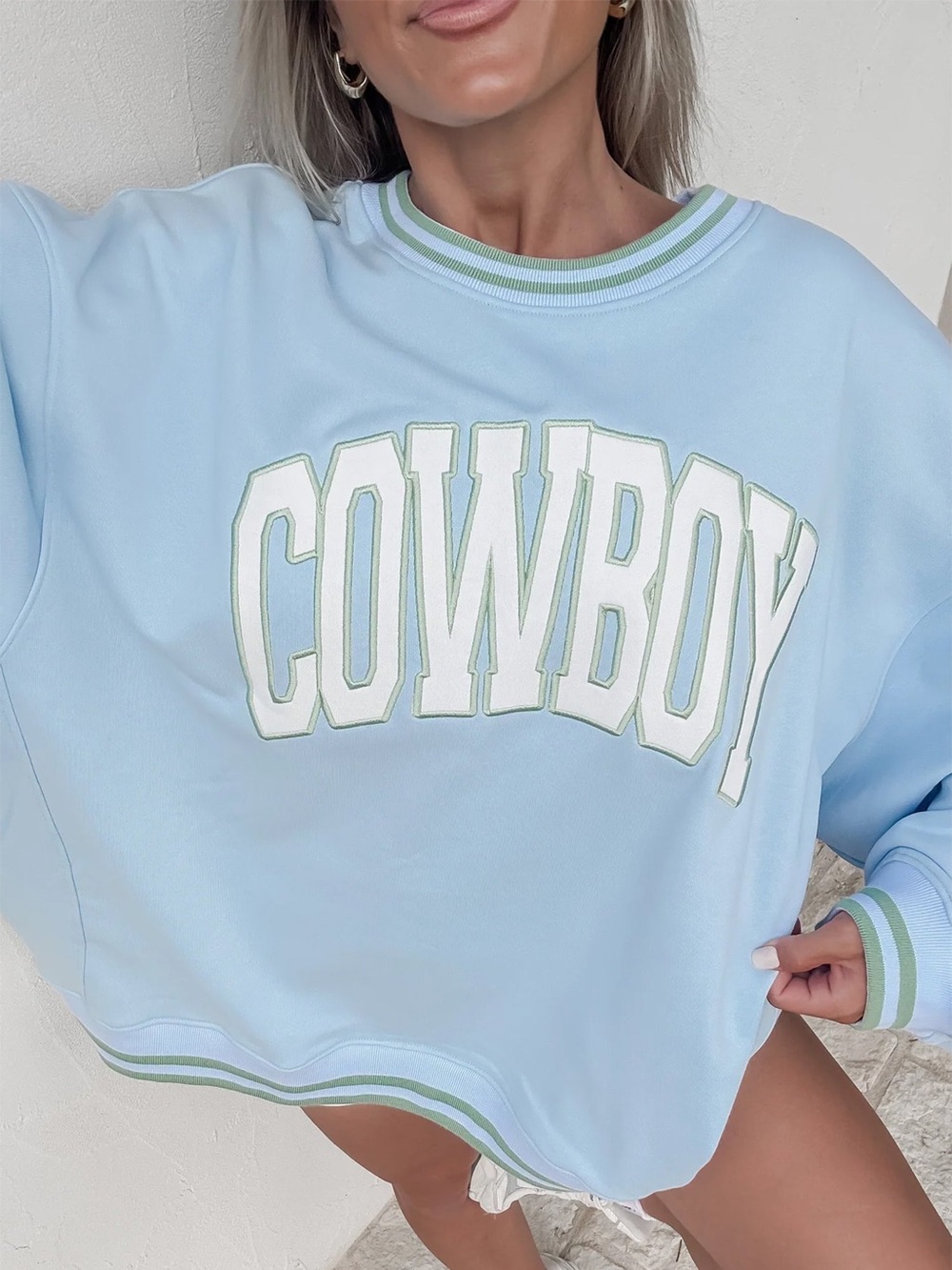 Cowboy Mockneck